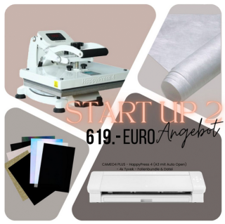 Start Up Angebot 2 Cameo 4 plus und HappyPress 4 A3 AutoOpen weiß