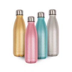 Glitzer Thermoflasche