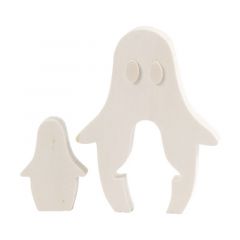 2in1 Holzfigur Ghost