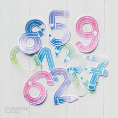 DL Buntstift Zahlen