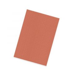 Flex Strick-A4-rot-braun