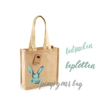 Jute Compact Shopper