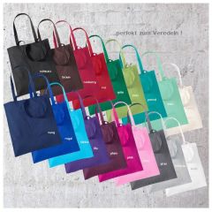 Baumwolltaschen langer Henkel
