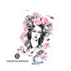 Bügelbilder Magnolia einzeln