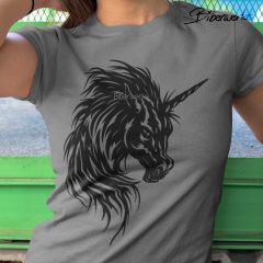 DL Tribal Dark Unicorn 2 / BW