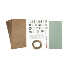 BP Adventskalender incl. Zahlen 1-24