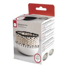 Silikon Gießform Schale 18 cm m. Lochrand