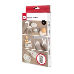 Silikon Gießform Happy Egg