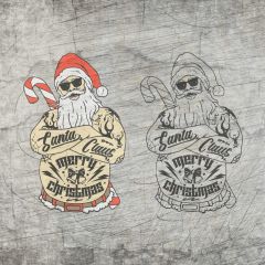 DL Tattooed Santa