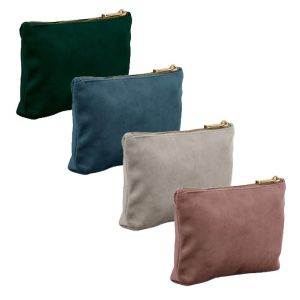 Velvet Accessory Bag in vier Farben
