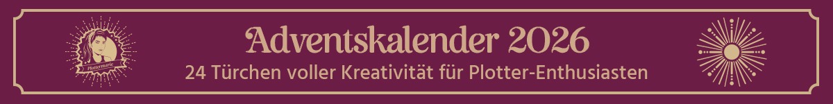 Der Plottermarie Adventskalender 2026